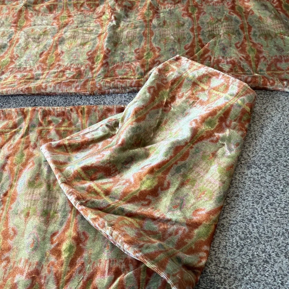 Pottery Barn Set Of 2 Velvet Lumbar Pillow Covers 36